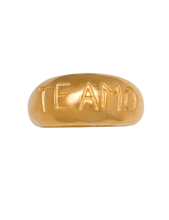 Cargar imagen en el visor de la galería, Anillo Te Amo Oro
