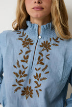 Cargar imagen en el visor de la galería, Blusa Lupe Azul