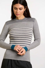 Cargar imagen en el visor de la galería, Jersey Rayas Canalé Gris