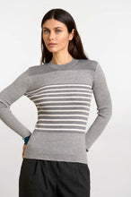 Cargar imagen en el visor de la galería, Jersey Rayas Canalé Gris