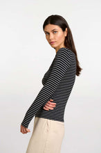 Cargar imagen en el visor de la galería, Camiseta Escote Barco Stripes