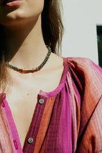 Cargar imagen en el visor de la galería, Vestido Ale Rayas Fucsia