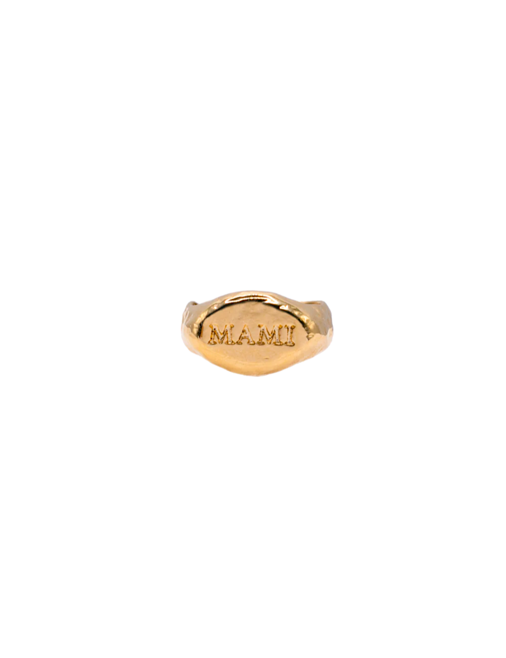 Anillo Sello Mami Oro