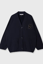 Cargar imagen en el visor de la galería, Cardigan Baseball Dark Navy