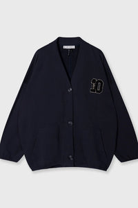 Cardigan Baseball Dark Navy