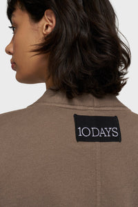 Cárdigan Baseball Taupe