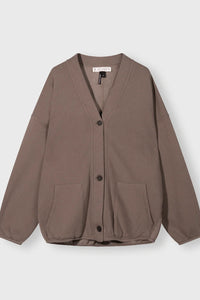 Cárdigan Baseball Taupe