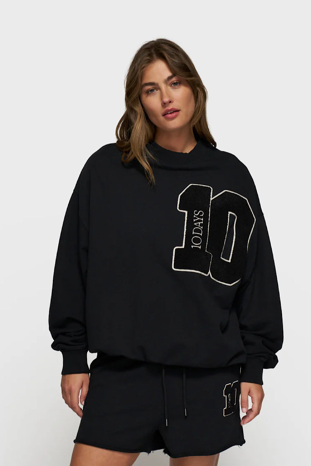 Sudadera Baseball Black