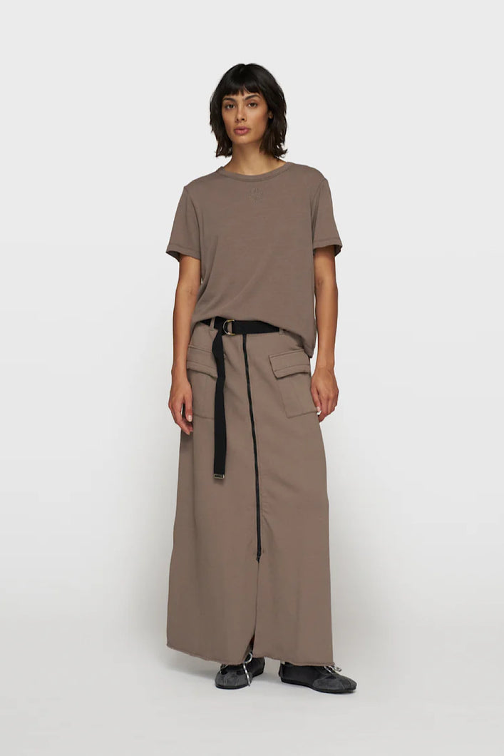 Falda Cargo Taupe