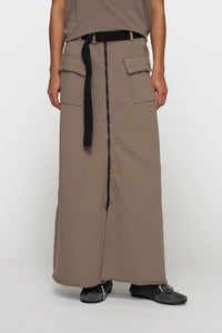 Falda Cargo Taupe