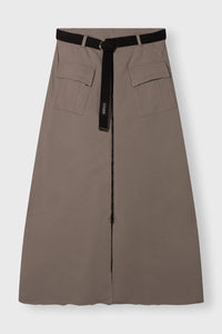 Falda Cargo Taupe