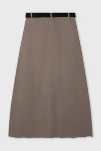 Falda Cargo Taupe