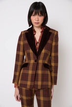Cargar imagen en el visor de la galería, Blazer Ana Madras Marrón