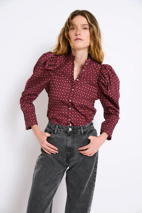 Camisa Kate Burgundy
