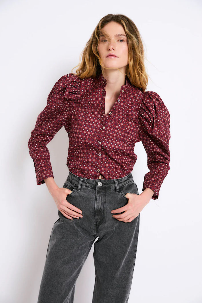 Camisa Kate Burgundy