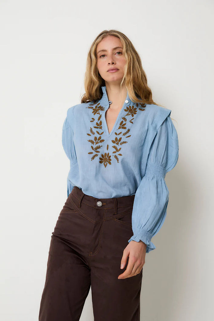 Blusa Lupe Azul