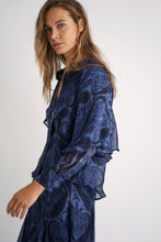 Cargar imagen en el visor de la galería, Blusa Lucía Boho Blue