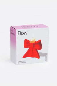 Candelabro Bow Red