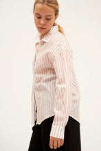 Cargar imagen en el visor de la galería, Camisa Tilda Rayas Rosa