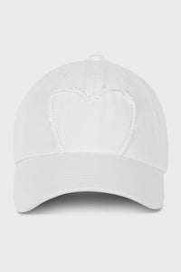 Gorra Heart White