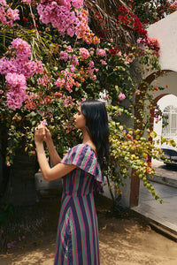 Vestido Cayetana Rayas