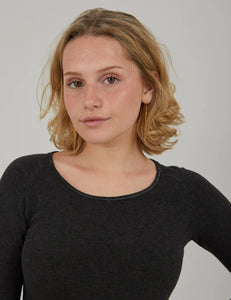 Top Lana Negro