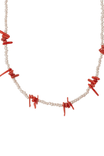 Cargar imagen en el visor de la galería, Collar Coral Lolita Pearls