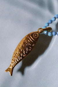 Collar Sardina Turquesa