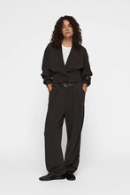 Cargar imagen en el visor de la galería, Cardigan Cropped Brown
