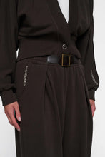 Cargar imagen en el visor de la galería, Cardigan Cropped Brown