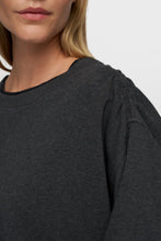 Cargar imagen en el visor de la galería, Sudadera Cropped Antracita