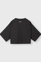 Cargar imagen en el visor de la galería, Sudadera Cropped Antracita