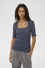 Cargar imagen en el visor de la galería, Top Simone Stripes Navy