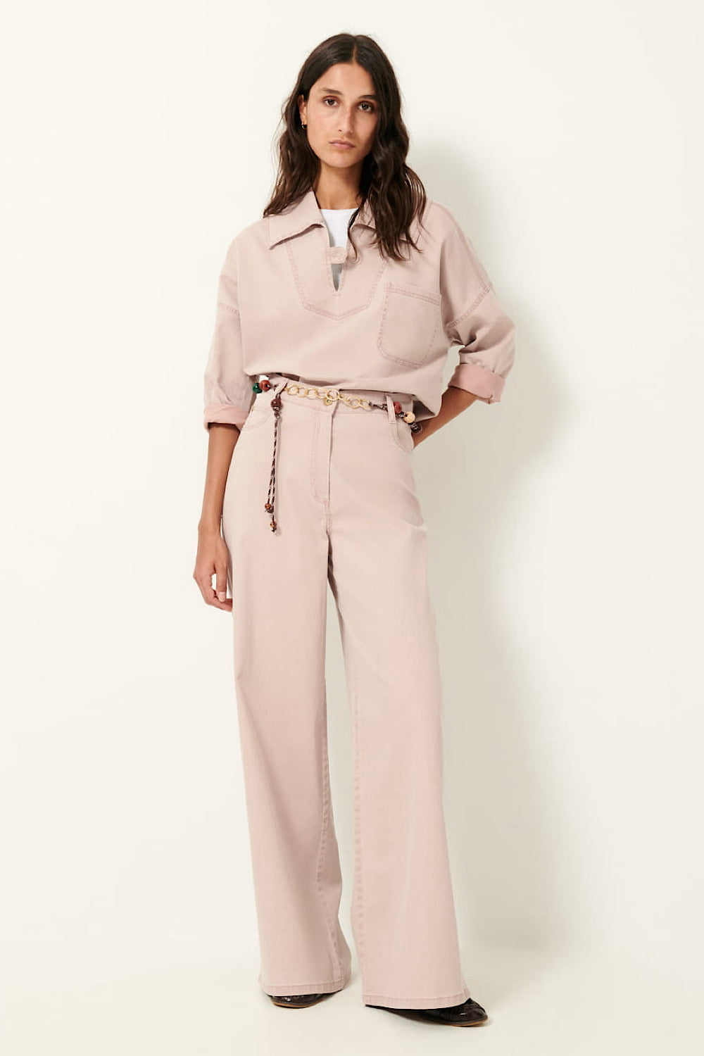 Pantalones Dalt Rose