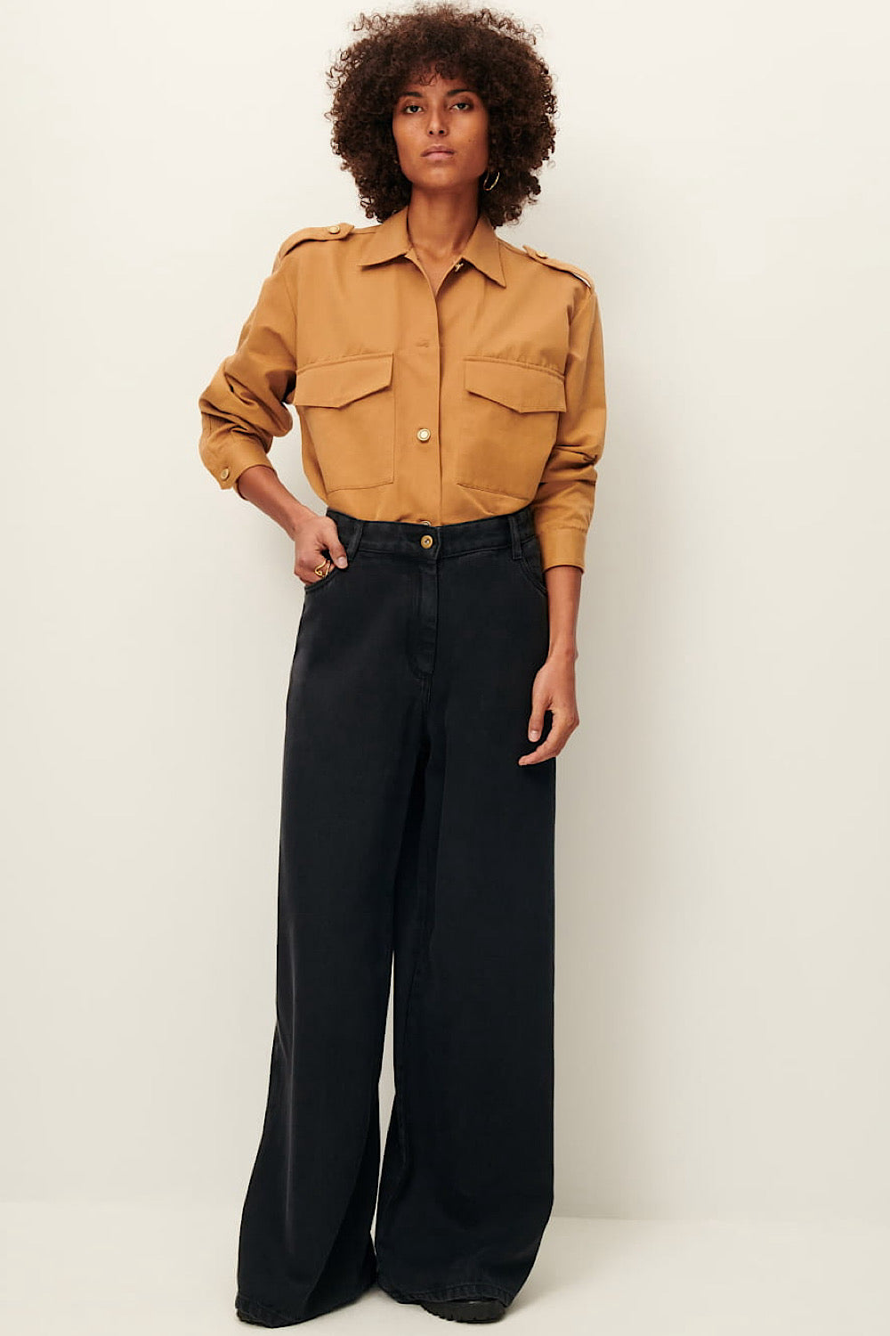 Vaqueros Dalt Black