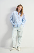 Cargar imagen en el visor de la galería, Camisa Eluabird Rayures Bleu
