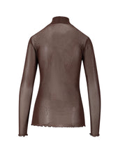 Cargar imagen en el visor de la galería, Top Mesh Chocolat