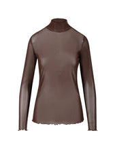Cargar imagen en el visor de la galería, Top Mesh Chocolat