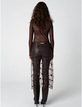 Cargar imagen en el visor de la galería, Top Mesh Chocolat