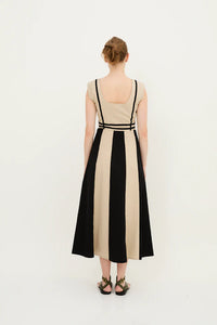 Falda Cintas Beige
