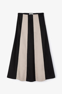 Falda Cintas Beige