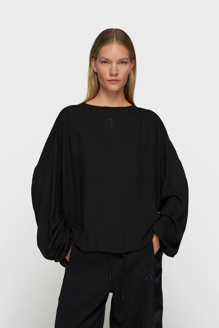 Camisa Flowy Black