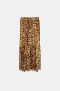 Falda Fauve Leopard