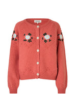 Cargar imagen en el visor de la galería, Cardigan Grace Burned Rose