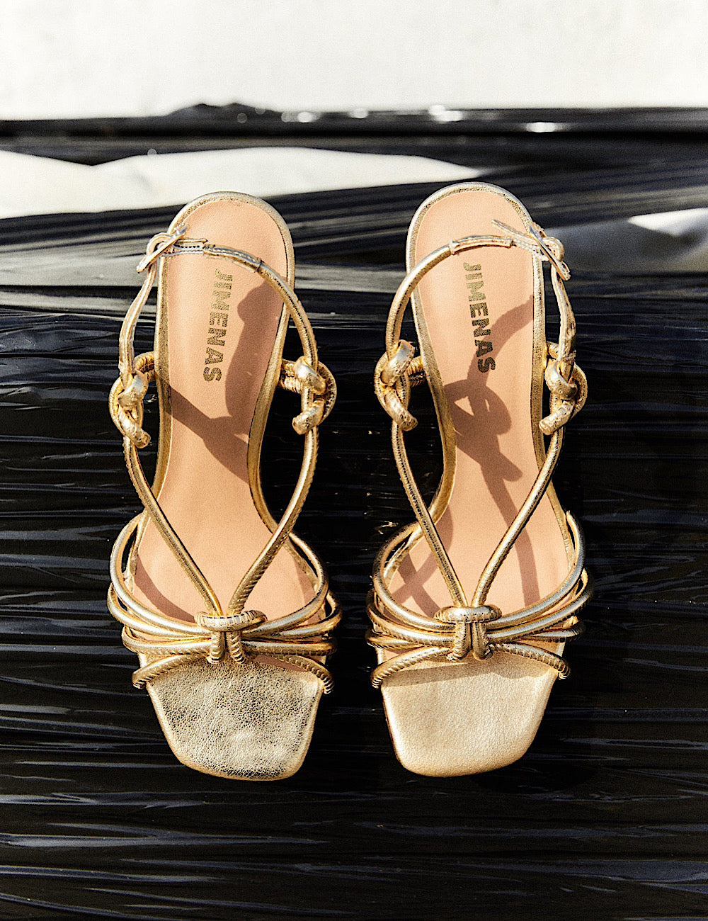 Sandalias Santa Oro