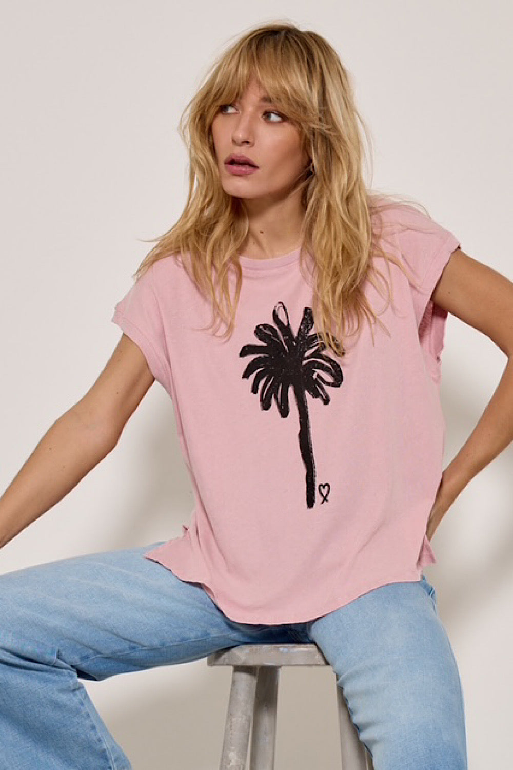 Camiseta Palm Street Pink
