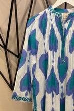 Cargar imagen en el visor de la galería, Vestido Ikat Petrol