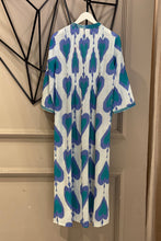 Cargar imagen en el visor de la galería, Vestido Ikat Petrol