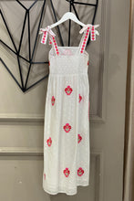 Cargar imagen en el visor de la galería, Vestido Agate White Flowers