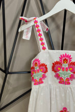 Cargar imagen en el visor de la galería, Vestido Agate White Flowers